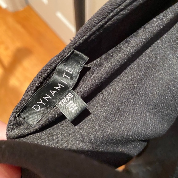 Dynamite back zip crop top - Picture 2 of 3